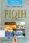 Fiqih Untuk MA Kelas 3