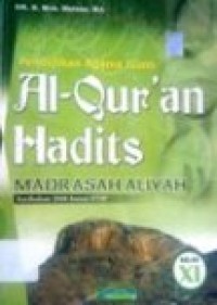 Image of Pendidikan Agama Islam Al-Qur'an Hadits MA kelas XI Kurikulum 2006 sesuai KTSP