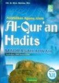 Image of Pendidikan Agama Islam Al-Qur'an Hadits MA kelas XII Kurikulum 2006 sesuai KTSP