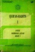 Qur'an-Hadits untuk MA kelas 1