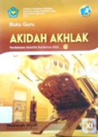 Image of Buku Guru Akidah Akhlak Madrasah Aliyah XI Kurikulum 2013