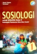 Sosiologi 1 untuk SMA/MA kelas X Peminatan Ilmu-ilmu Sosial Kurikulum 2013