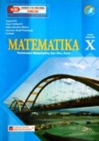 Image of Matematika untuk SMA/MA X Kurikulum 2013 Peminatan Matematika dan Ilmu-ilmu Alam