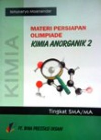Image of Materi Persiapan Olimpiade Kimia Anorganik 2 tingkat SMA/MA
