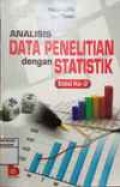 Analisis Data Penelitian dengan statistik