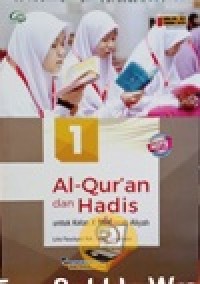 Image of Al-Quran dan Hadis 1 untuk kelas X MA KMA No.183 tahun 2019