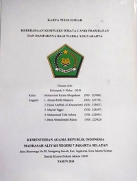 Image of KTI : Keberadaan Kompleks Wisata Candi Prambanan dan Dampaknya bagi warga Yogyakarta