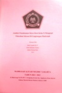 Image of KTI- Analisis Pemahaman Siswa Siswi Kelas X Mengenai Pelecehan Seksual Di Lingkungan Madrasah