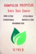 Kumpulan Proposal Karya Tulis Ilmiah XI MIA III