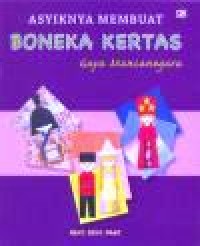 Image of Asyiknya Membuat Boneka Kertas gaya Mancanegara