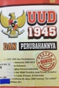 Image of UUD 1945 dan Perubahannya