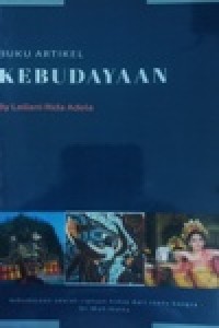 Image of Buku Artikel Kebudayaan