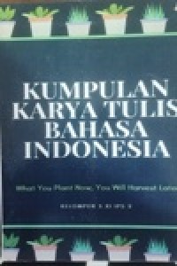Image of Kumpulan Karya tulis bahasa Indonesia
