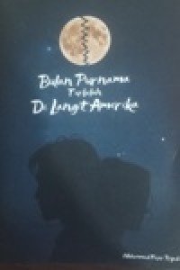 Image of Bulan Purnama Terbelah di langit Amerika