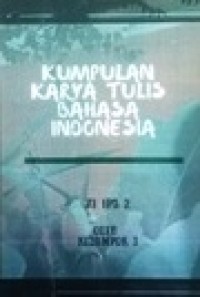 Image of Kumpulan Karya Tulis Bahasa Indonesia