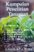 Kumpulan Penelitian Tanaman