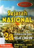 Sejarah Nasional 2a untuk kelas 2 SMA IPS kurikulum 2004