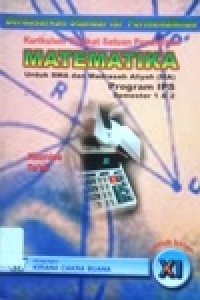Image of Matematika Untuk SMA dan MA Kelas XI Program IPS Semester 1 dan 2