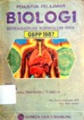 Penuntun Pelajaran Biologi untuk SMA kelas IIA.2 semester 3 dan 4