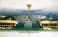 Image of Bahan Tayangan Materi Sosialisasi UUD Negara RI Tahun 1945 dan Ketetapan MPR RI