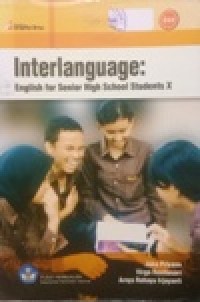 Image of Interlanguage: English for senior high school students X - BSE