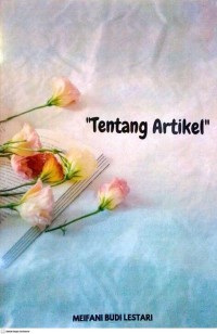 Image of Tentang Artikel