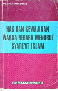Image of Hak dan Kewajiban warga negara Menurut syareat Islam