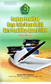 Image of Panduan Penulisan Karya Tulis/ Karya Ilmiah Guru Pendidikan Agama Islam