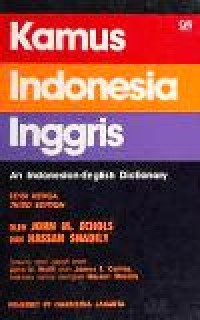 Image of Kamus Indonesia-Inggris An Indonesian-English Dictionary
